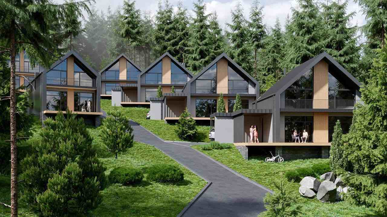 Bukovillage residence клубні будинки біля Буковелю